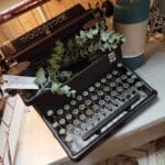 Antique typewriter